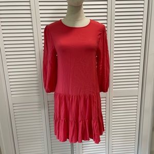 Women pink dress S